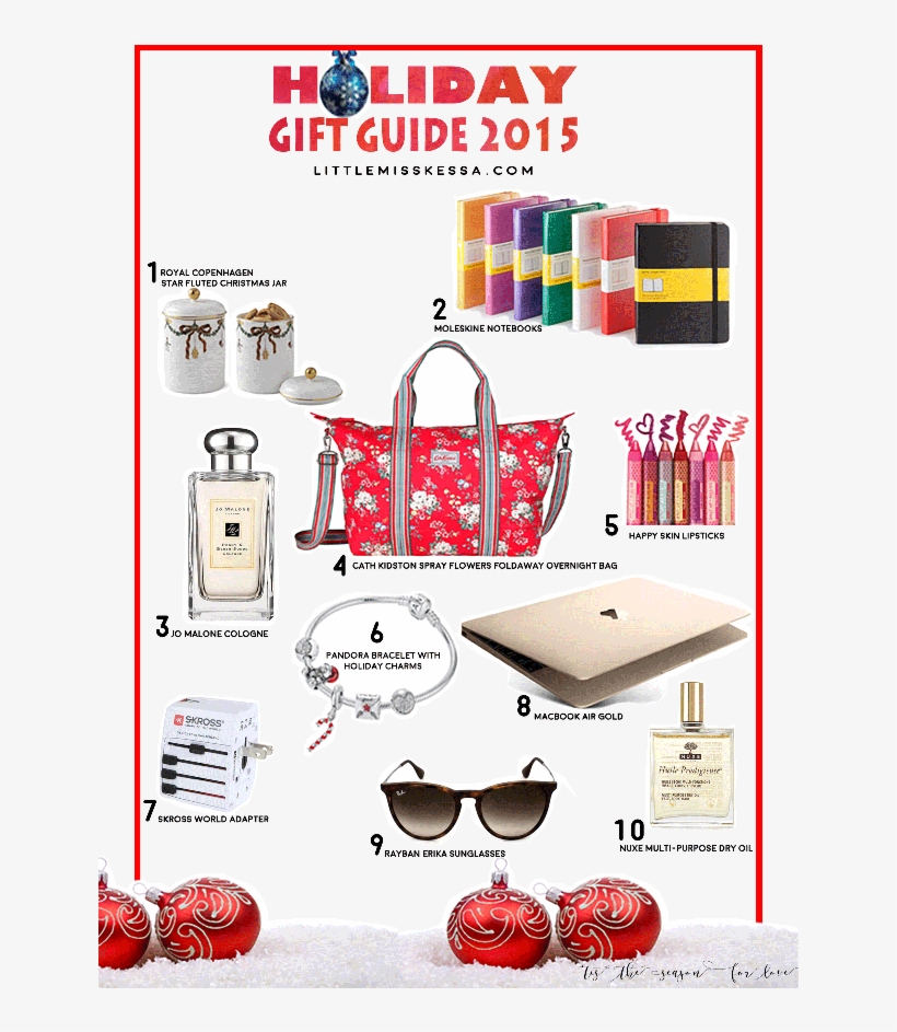 Buy Her A Royal Copenhagen Star Fluted Christmas Jar - Cath Kidston Spray Flowers Foldaway Overnight Bag, transparent png download