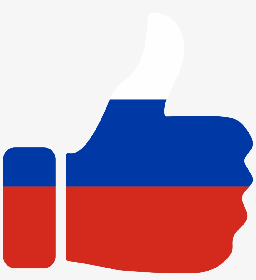 This Free Icons Png Design Of Thumbs Up Russia, transparent png download