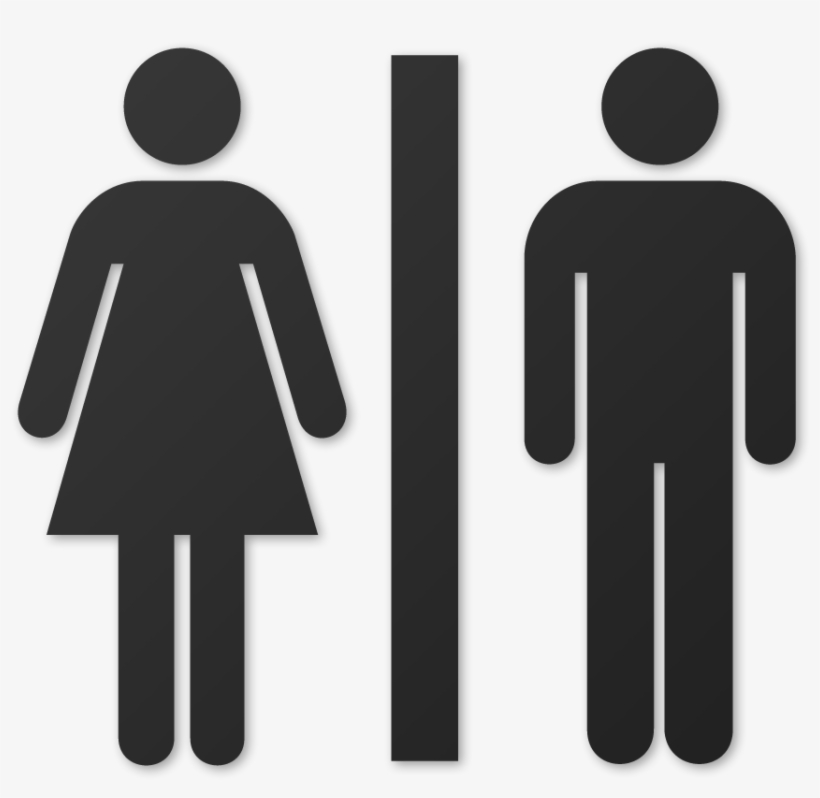 Stick Figure Graphic Free Download Clip Art Free Clip - Toilets Icon, transparent png download
