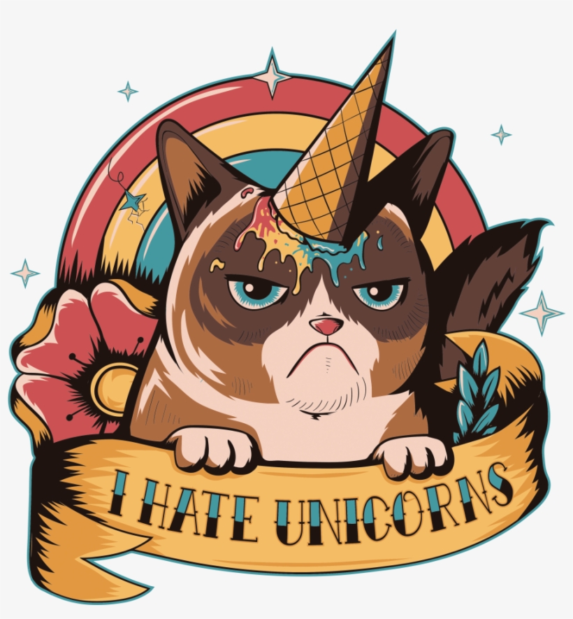 Hate Unicorns, transparent png download