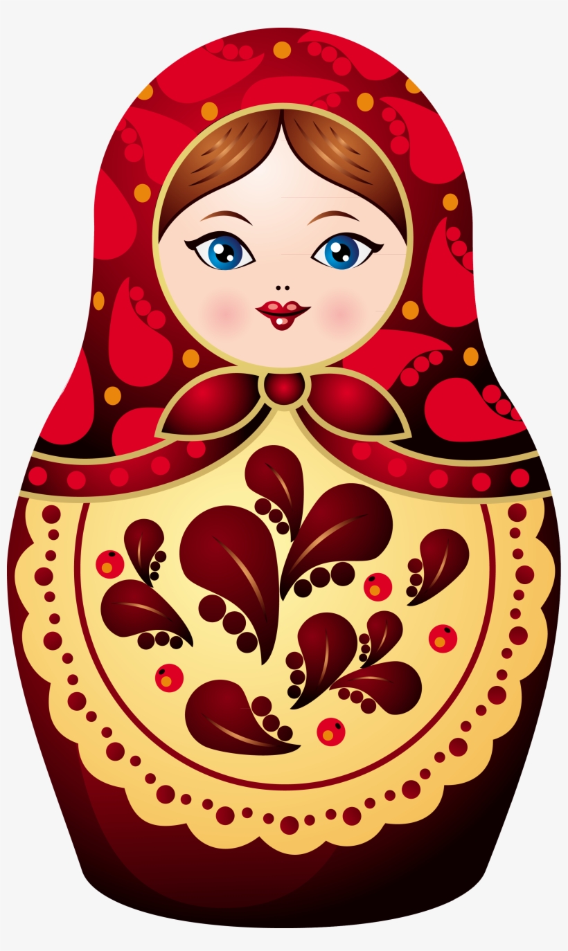 Matryoshka Sticker Pixers We - Russian Nesting Doll Clip Art, transparent png download