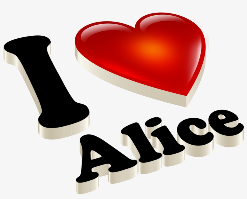 Alice Heart Name Transparent Png - Tania Name, transparent png download