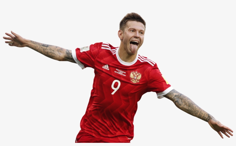 Fedor Smolov Render - Russia Soccer Player Png, transparent png download