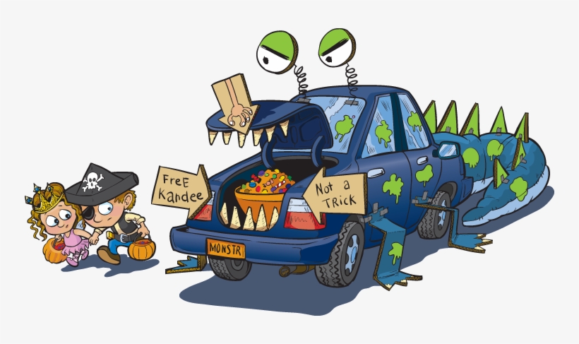 Trunk Or Treat Will Be Thursday, Nov - Clip Art Trunk Or Treat, transparent png download