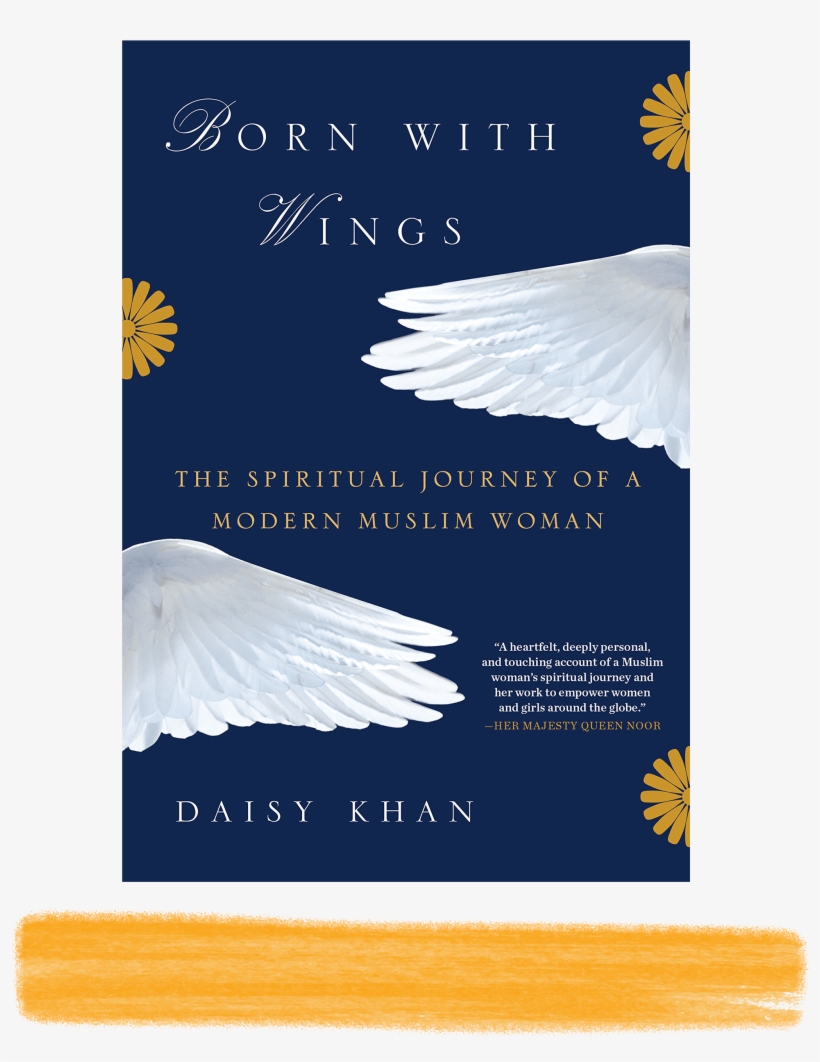 Born With Wings Book Shelf - Born With Wings Daisy Khan, transparent png download