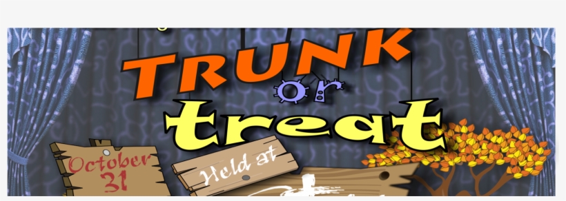 Trunk Or Treat - 布 幕 素材, transparent png download