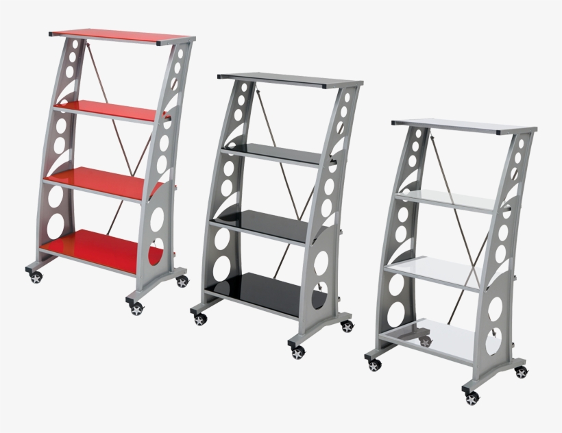 Click On Slides For Popup Images - Autogeek Pitstop Furniture Chicane Bookcase - Clear, transparent png download