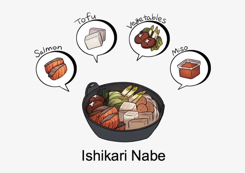 Ishikari Nabe Is A Hearty Local Hot Pot Dish Named - Traditional Food Of Hokkaido, transparent png download
