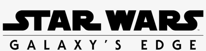 Galaxy's Edge Logo - Star Wars Colouring Pages Printable, transparent png download