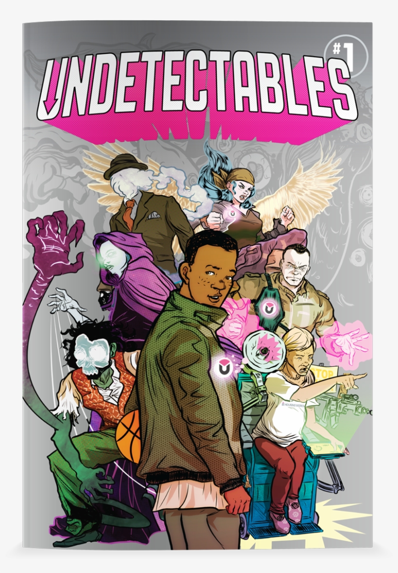 Check Out The Comics Below To Learn How The Undetectables - Comic Book, transparent png download