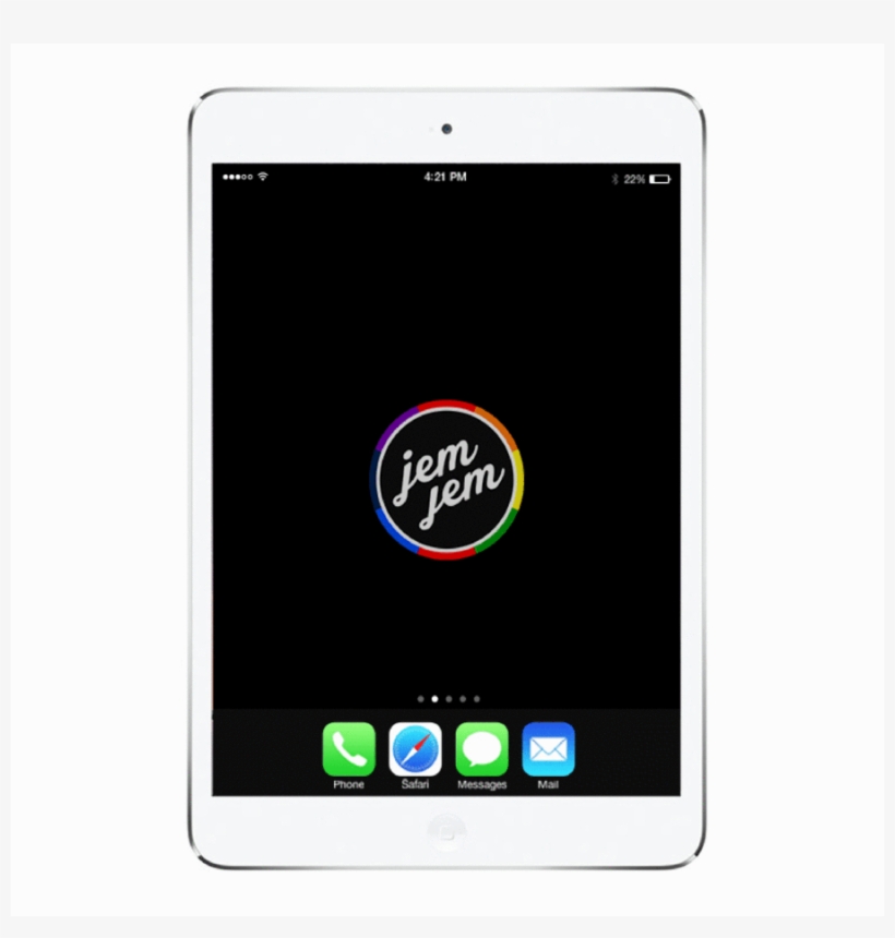 Refurbished Ipad Mini 2 Retina Verizon Silver 64gb - Jemjem, transparent png download