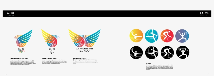 Spreads I Created For My La 28 Brand Book - Graphic Design, transparent png download