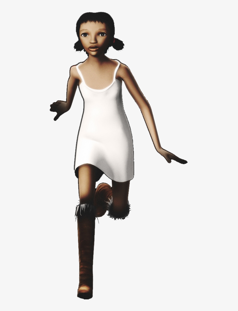Girl In White, transparent png download