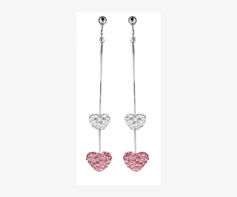 Graphic Free Library On Earrings Chloe Silver - Clip On Earrings - Chloe - Silver Earring, transparent png download