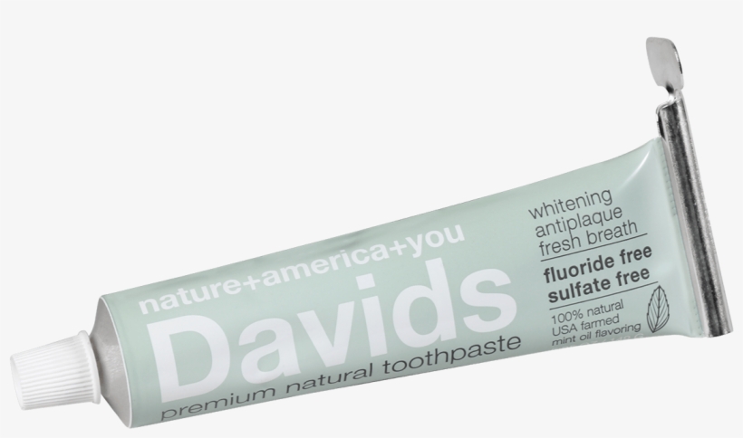 Davids Natural Toothpaste - Rolling Pin, transparent png download