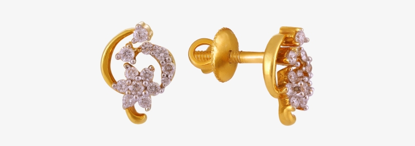 Diamond Earrings - Ja2hyw - Earring, transparent png download
