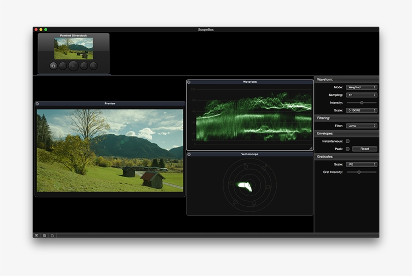 Livegrade Pro Integrates With Scopebox - Pomfort Livegrade Ipad, transparent png download
