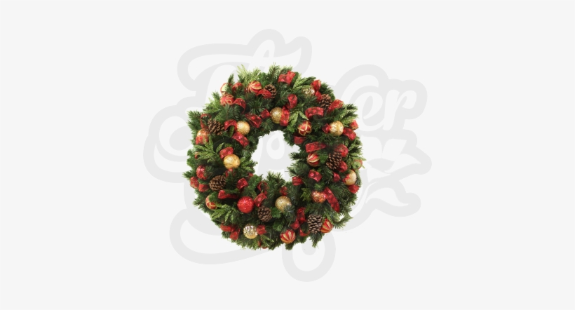 Christmas Wreath - 36 Inch - Christmas Day, transparent png download