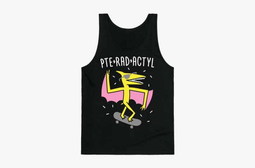 Pte Rad Actyl Pterodactyl Tank Top - Dbz Captain Ginyu Shirts, transparent png download