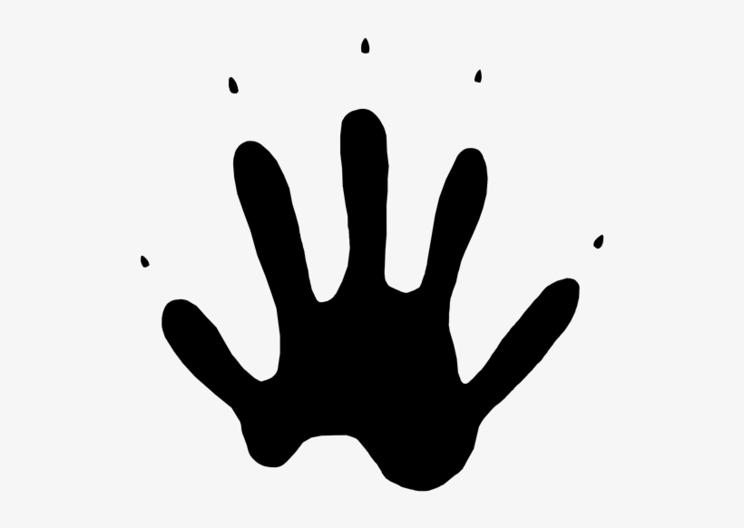 Raccoon Front Track Icon - Raccoon Footprints, transparent png download