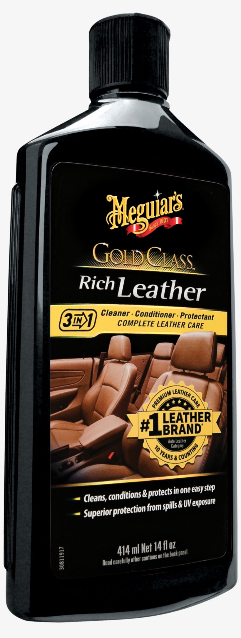 Gold Class™ Rich Leather Cleaner/conditioner - Meguiars Ultimate, transparent png download