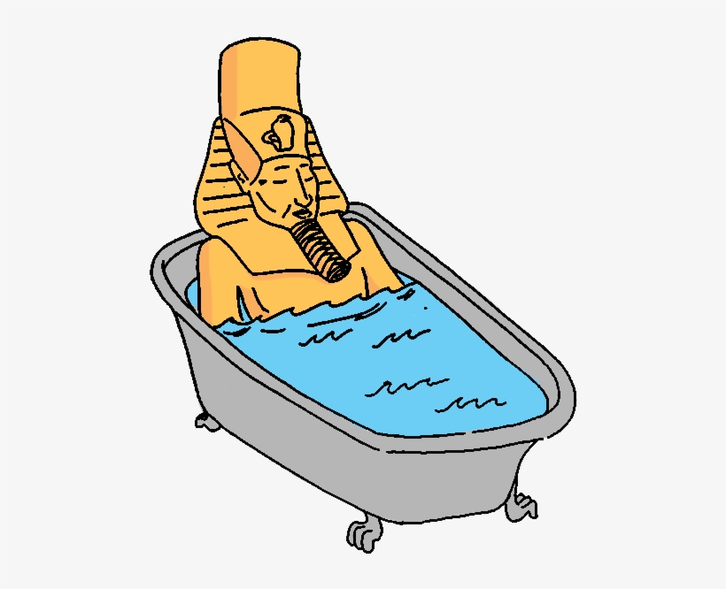 Tut-bath - Ancient Egyptian Bathing, transparent png download