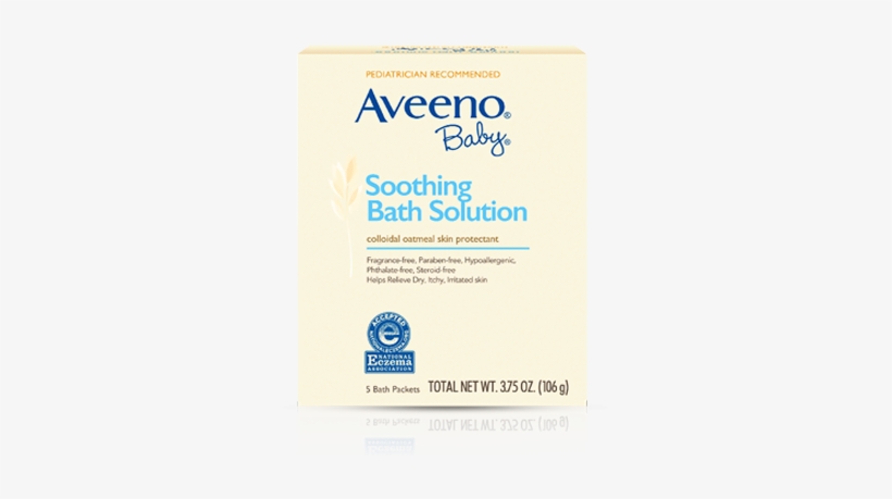 Aveeno Baby Soothing Bath Treatment 375 - Aveeno Baby Eczema Therapy Soothing Bath Treatment, transparent png download