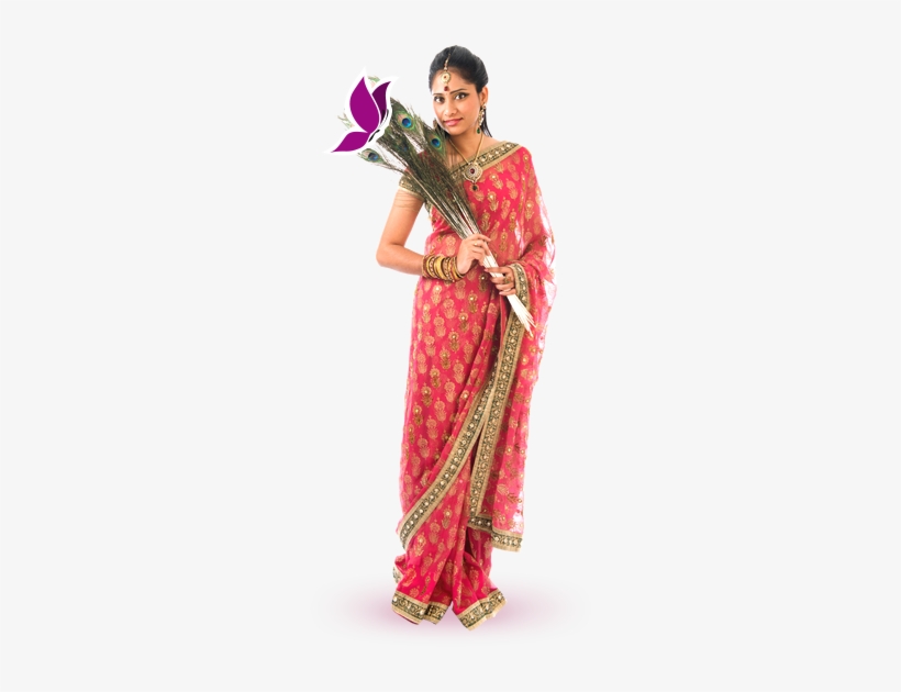 Bella Classic Thick Sanitary Pads And Cosmetics - Indian Woman Full Body, transparent png download