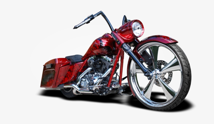 Eddie Trotta's Thunder Cycle Designs Bagger - Chopper, transparent png download
