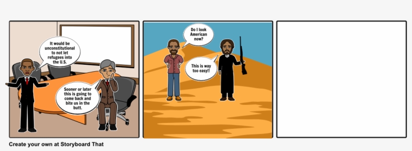 Isis Bites Presidents Butt - Cartoon, transparent png download