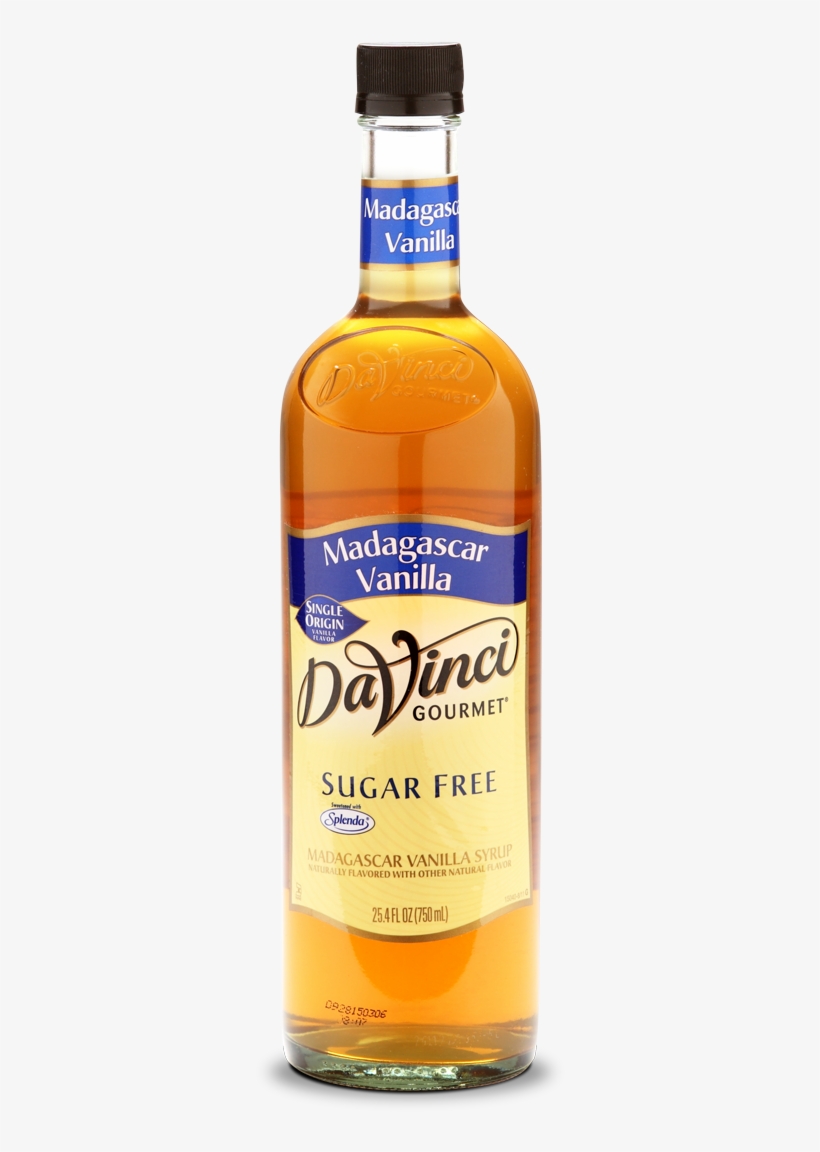 2073738402065 Madagascar-vanilla Sf 750ml G - Davinci Classic Butterscotch Syrup 750 Ml, transparent png download