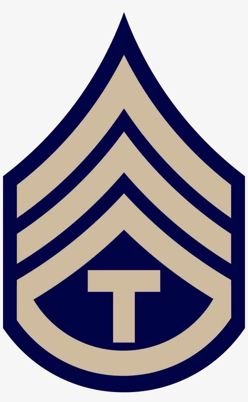 Usa T3c Ww2 Large - Us Army Ranks T, transparent png download
