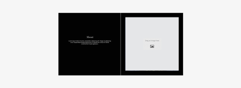 Designer Collection - Square - Geneva - Square Book Template Free, transparent png download