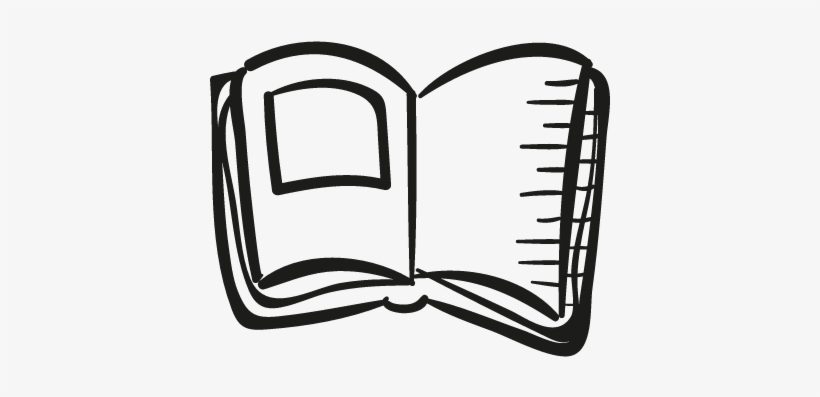 Opened Textbook Vector - Education, transparent png download
