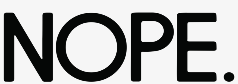 Nope - Cooperative, transparent png download
