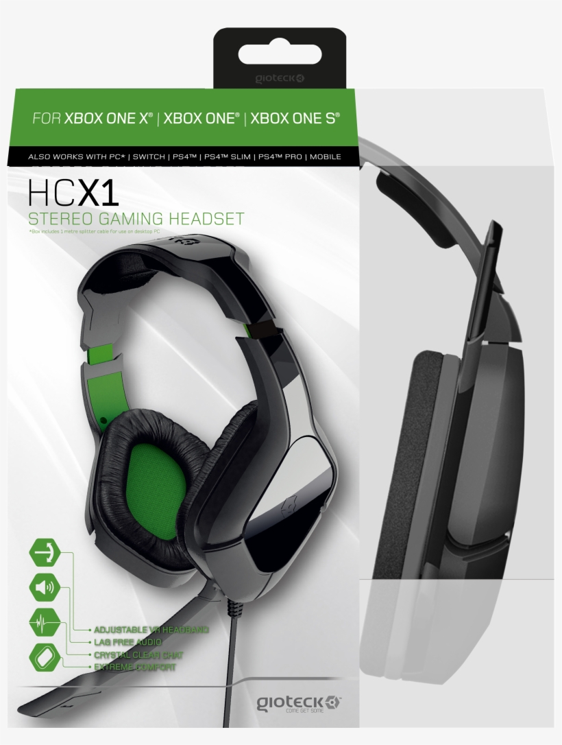 Release Date Out Now - Gioteck Hc2 Stereo Headset, transparent png download