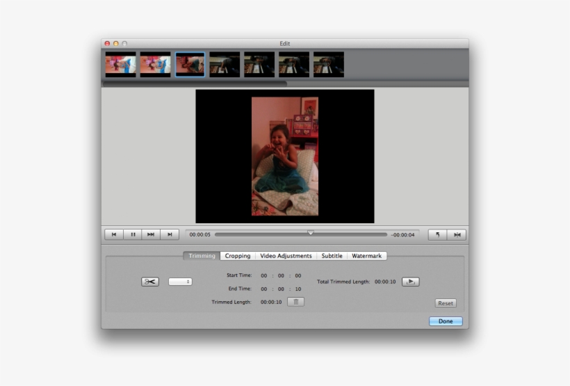 Wondershare Edit Screen - Imovie Samsung, transparent png download