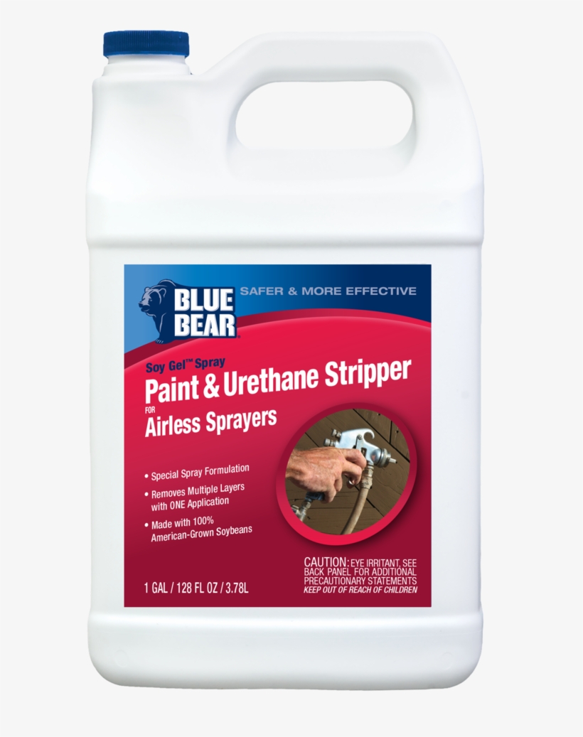 Paint & Urethane Stripper For Airless Sprayers Franmar - Soygel Paint And Urethane Remover Stripper 1 Gallon, transparent png download