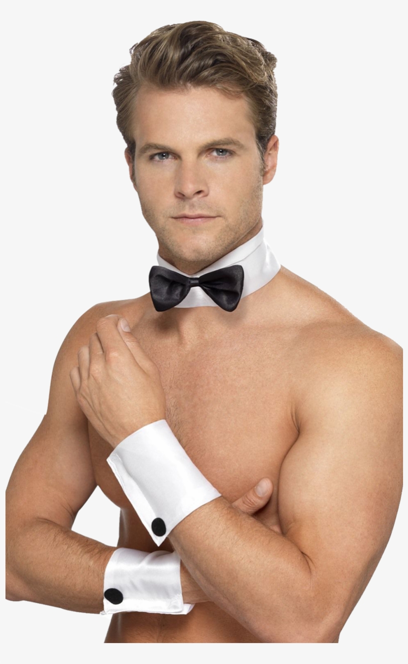 Smiffy's Male Stripper Kit Collar Bow, Tie, transparent png download