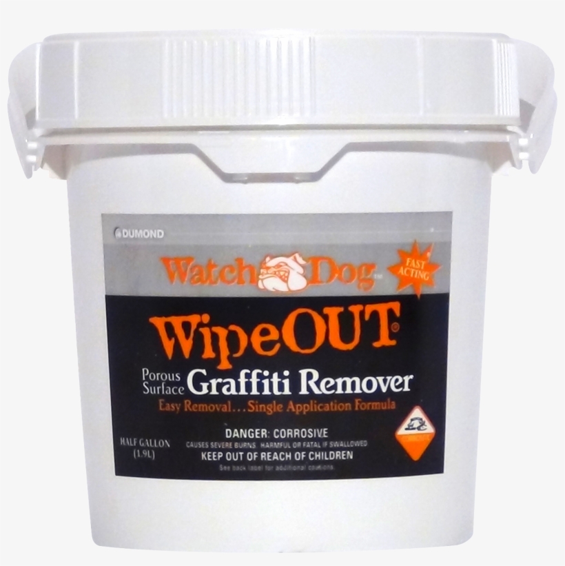 Watch Dog™ Wipe Out® Porous Surface Graffiti Remover - Dumond Wipe Out Graffiti Remover 950ml, transparent png download