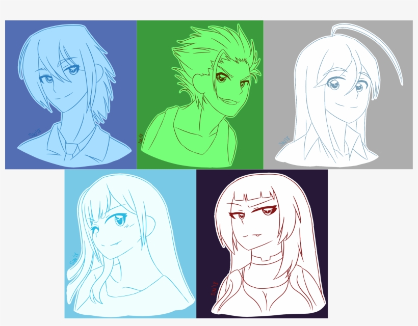 Image Library Blush Drawing Face - Drawing, transparent png download