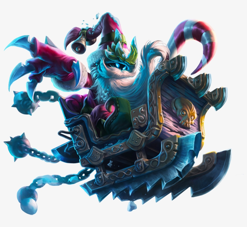 Bad Santa Veigar Skin Christmas Png Image - Bad Santa Veigar, transparent png download