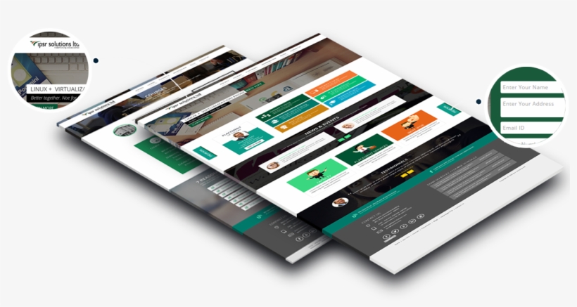 Weberge Responsive Web Designs - Web Site Design Png, transparent png download