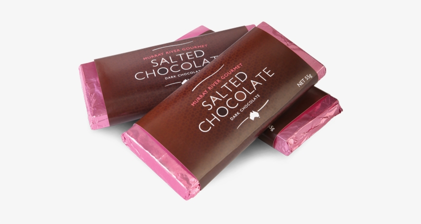 Salted Chocolate Bars - Chocolate, transparent png download
