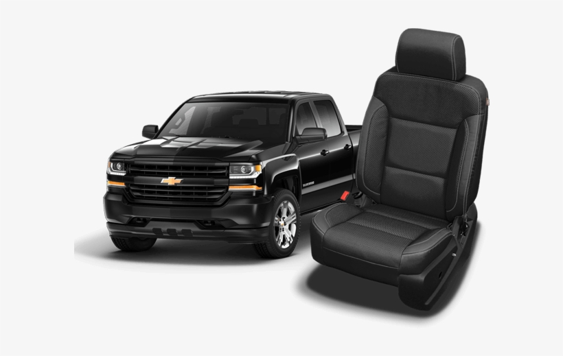Chevrolet Silverado Leather Seat - 2018 Chevy Silverado Leather Seats, transparent png download