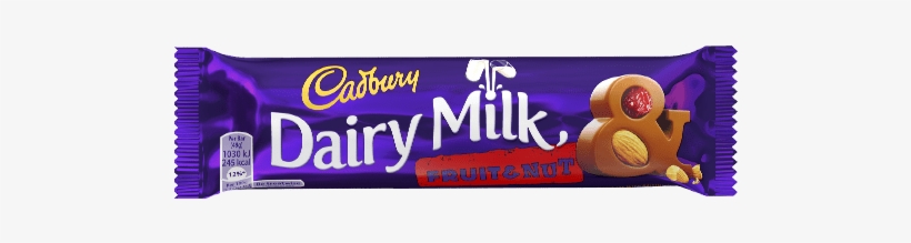 Fruit And Nut Cadbury Chocolate, transparent png download