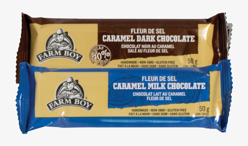 Farm Boy Salted Caramel Chocolate Bars - Farm Boy, transparent png download