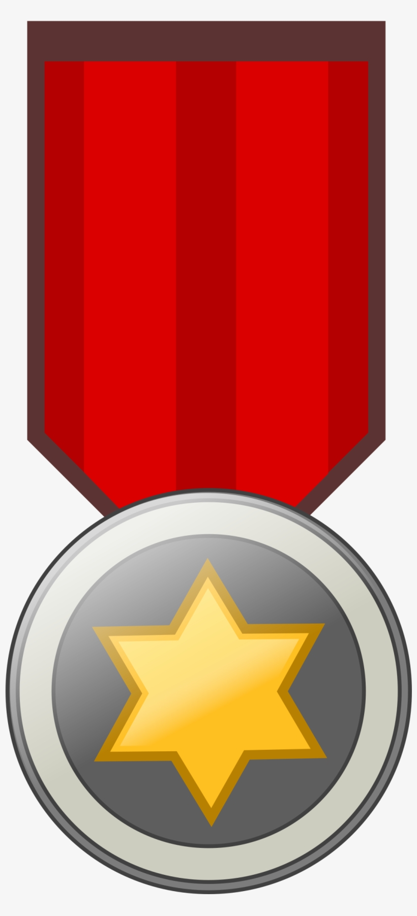 This Free Icons Png Design Of Star Award Medal Remix, transparent png download