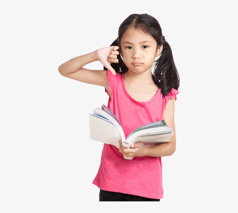 Due To The Complex Nature Of Reading, No One Cause - Asian Girl Transparent Background, transparent png download