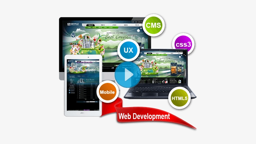 Responsive Website Design & Development - New York City, transparent png download